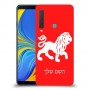 אריה כיסוי מגן קשיח בעיצוב אישי עם השם שלך ל Samsung Galaxy A9 (2018) יחידה אחת סקרין מובייל