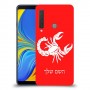עקרב כיסוי מגן קשיח בעיצוב אישי עם השם שלך ל Samsung Galaxy A9 (2018) יחידה אחת סקרין מובייל