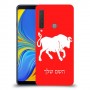 שור כיסוי מגן קשיח בעיצוב אישי עם השם שלך ל Samsung Galaxy A9 (2018) יחידה אחת סקרין מובייל