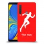 רץ כיסוי מגן קשיח בעיצוב אישי עם השם שלך ל Samsung Galaxy A9 (2018) יחידה אחת סקרין מובייל