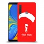 צניחה חופשית כיסוי מגן קשיח בעיצוב אישי עם השם שלך ל Samsung Galaxy A9 (2018) יחידה אחת סקרין מובייל