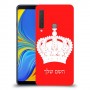 כתר מלכותי כיסוי מגן קשיח בעיצוב אישי עם השם שלך ל Samsung Galaxy A9 (2018) יחידה אחת סקרין מובייל