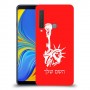 פסל החירות כיסוי מגן קשיח בעיצוב אישי עם השם שלך ל Samsung Galaxy A9 (2018) יחידה אחת סקרין מובייל