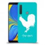 תרנגול כיסוי מגן קשיח בעיצוב אישי עם השם שלך ל Samsung Galaxy A9 (2018) יחידה אחת סקרין מובייל