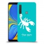 עקרב כיסוי מגן קשיח בעיצוב אישי עם השם שלך ל Samsung Galaxy A9 (2018) יחידה אחת סקרין מובייל