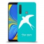 ציפור לבלוע כיסוי מגן קשיח בעיצוב אישי עם השם שלך ל Samsung Galaxy A9 (2018) יחידה אחת סקרין מובייל