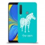 זברה כיסוי מגן קשיח בעיצוב אישי עם השם שלך ל Samsung Galaxy A9 (2018) יחידה אחת סקרין מובייל