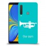 חצוצרה כיסוי מגן קשיח בעיצוב אישי עם השם שלך ל Samsung Galaxy A9 (2018) יחידה אחת סקרין מובייל
