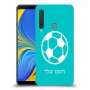 כדורגל - כדור כיסוי מגן קשיח בעיצוב אישי עם השם שלך ל Samsung Galaxy A9 (2018) יחידה אחת סקרין מובייל