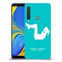 אימון ספורט - אישה כיסוי מגן קשיח בעיצוב אישי עם השם שלך ל Samsung Galaxy A9 (2018) יחידה אחת סקרין מובייל