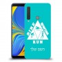 טריאתלון כיסוי מגן קשיח בעיצוב אישי עם השם שלך ל Samsung Galaxy A9 (2018) יחידה אחת סקרין מובייל