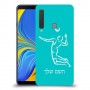 שחקן כדורעף כיסוי מגן קשיח בעיצוב אישי עם השם שלך ל Samsung Galaxy A9 (2018) יחידה אחת סקרין מובייל