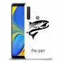 דג כיסוי מגן קשיח בעיצוב אישי עם השם שלך ל Samsung Galaxy A9 (2018) יחידה אחת סקרין מובייל