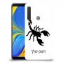 עקרב כיסוי מגן קשיח בעיצוב אישי עם השם שלך ל Samsung Galaxy A9 (2018) יחידה אחת סקרין מובייל