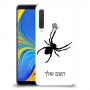 עכביש כיסוי מגן קשיח בעיצוב אישי עם השם שלך ל Samsung Galaxy A9 (2018) יחידה אחת סקרין מובייל