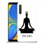 יוגה כיסוי מגן קשיח בעיצוב אישי עם השם שלך ל Samsung Galaxy A9 (2018) יחידה אחת סקרין מובייל