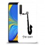 סקספון כיסוי מגן קשיח בעיצוב אישי עם השם שלך ל Samsung Galaxy A9 (2018) יחידה אחת סקרין מובייל