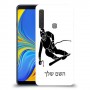 סקִי כיסוי מגן קשיח בעיצוב אישי עם השם שלך ל Samsung Galaxy A9 (2018) יחידה אחת סקרין מובייל