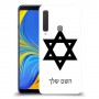 מגן דוד - ישראל כיסוי מגן קשיח בעיצוב אישי עם השם שלך ל Samsung Galaxy A9 (2018) יחידה אחת סקרין מובייל