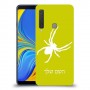 עכביש כיסוי מגן קשיח בעיצוב אישי עם השם שלך ל Samsung Galaxy A9 (2018) יחידה אחת סקרין מובייל