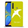 ציפור לבלוע כיסוי מגן קשיח בעיצוב אישי עם השם שלך ל Samsung Galaxy A9 (2018) יחידה אחת סקרין מובייל