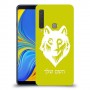 זאב כיסוי מגן קשיח בעיצוב אישי עם השם שלך ל Samsung Galaxy A9 (2018) יחידה אחת סקרין מובייל