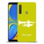 חצוצרה כיסוי מגן קשיח בעיצוב אישי עם השם שלך ל Samsung Galaxy A9 (2018) יחידה אחת סקרין מובייל