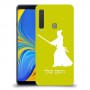 סמוראי כיסוי מגן קשיח בעיצוב אישי עם השם שלך ל Samsung Galaxy A9 (2018) יחידה אחת סקרין מובייל