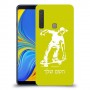 ילד סקייטבורד כיסוי מגן קשיח בעיצוב אישי עם השם שלך ל Samsung Galaxy A9 (2018) יחידה אחת סקרין מובייל
