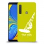 גלישת מפרש כיסוי מגן קשיח בעיצוב אישי עם השם שלך ל Samsung Galaxy A9 (2018) יחידה אחת סקרין מובייל
