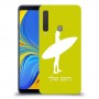 גלישה כיסוי מגן קשיח בעיצוב אישי עם השם שלך ל Samsung Galaxy A9 (2018) יחידה אחת סקרין מובייל