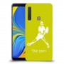 שחקן טניס כיסוי מגן קשיח בעיצוב אישי עם השם שלך ל Samsung Galaxy A9 (2018) יחידה אחת סקרין מובייל