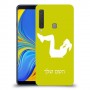 אימון ספורט - אישה כיסוי מגן קשיח בעיצוב אישי עם השם שלך ל Samsung Galaxy A9 (2018) יחידה אחת סקרין מובייל