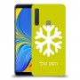 שלג כיסוי מגן קשיח בעיצוב אישי עם השם שלך ל Samsung Galaxy A9 (2018) יחידה אחת סקרין מובייל