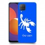 עקרב כיסוי מגן קשיח בעיצוב אישי עם השם שלך ל Samsung Galaxy M12 יחידה אחת סקרין מובייל