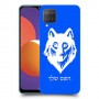 זאב כיסוי מגן קשיח בעיצוב אישי עם השם שלך ל Samsung Galaxy M12 יחידה אחת סקרין מובייל