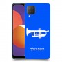 חצוצרה כיסוי מגן קשיח בעיצוב אישי עם השם שלך ל Samsung Galaxy M12 יחידה אחת סקרין מובייל