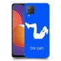 אימון ספורט - אישה כיסוי מגן קשיח בעיצוב אישי עם השם שלך ל Samsung Galaxy M12 יחידה אחת סקרין מובייל