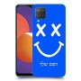 סמיילי כיסוי מגן קשיח בעיצוב אישי עם השם שלך ל Samsung Galaxy M12 יחידה אחת סקרין מובייל