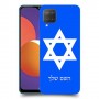 מגן דוד - ישראל כיסוי מגן קשיח בעיצוב אישי עם השם שלך ל Samsung Galaxy M12 יחידה אחת סקרין מובייל
