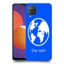 עולם כיסוי מגן קשיח בעיצוב אישי עם השם שלך ל Samsung Galaxy M12 יחידה אחת סקרין מובייל