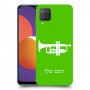 חצוצרה כיסוי מגן קשיח בעיצוב אישי עם השם שלך ל Samsung Galaxy M12 יחידה אחת סקרין מובייל