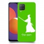 סמוראי כיסוי מגן קשיח בעיצוב אישי עם השם שלך ל Samsung Galaxy M12 יחידה אחת סקרין מובייל