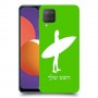 גלישה כיסוי מגן קשיח בעיצוב אישי עם השם שלך ל Samsung Galaxy M12 יחידה אחת סקרין מובייל