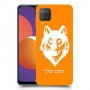 זאב כיסוי מגן קשיח בעיצוב אישי עם השם שלך ל Samsung Galaxy M12 יחידה אחת סקרין מובייל