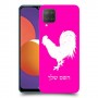 תרנגול כיסוי מגן קשיח בעיצוב אישי עם השם שלך ל Samsung Galaxy M12 יחידה אחת סקרין מובייל