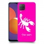 עקרב כיסוי מגן קשיח בעיצוב אישי עם השם שלך ל Samsung Galaxy M12 יחידה אחת סקרין מובייל