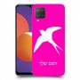 ציפור לבלוע כיסוי מגן קשיח בעיצוב אישי עם השם שלך ל Samsung Galaxy M12 יחידה אחת סקרין מובייל