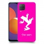 צפרדע טרופית כיסוי מגן קשיח בעיצוב אישי עם השם שלך ל Samsung Galaxy M12 יחידה אחת סקרין מובייל