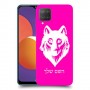 זאב כיסוי מגן קשיח בעיצוב אישי עם השם שלך ל Samsung Galaxy M12 יחידה אחת סקרין מובייל